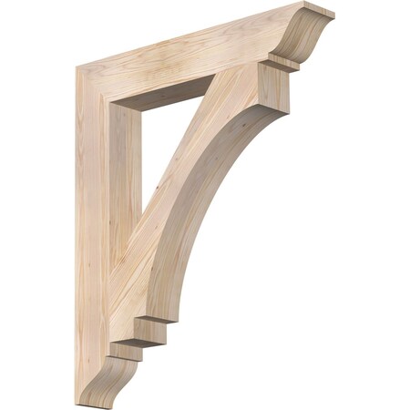 Ekena Millwork Imperial Traditional Smooth Bracket, Douglas Fir, 5 1/2"W x 34"D x 40"H BKT06X34X40IMP01SDF